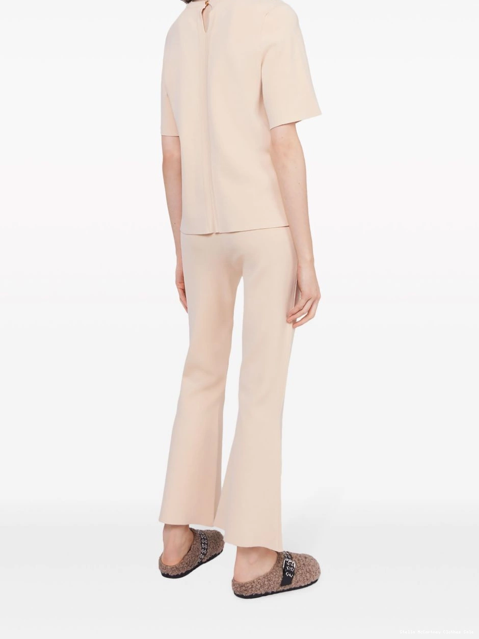 Affordable McCartney top compact-knit Women split Stella 0713